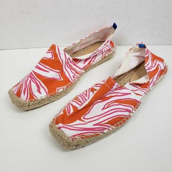 Haus of Assembly Pink Orange Jute Espadrilles EU40 - Picture 4 of 10